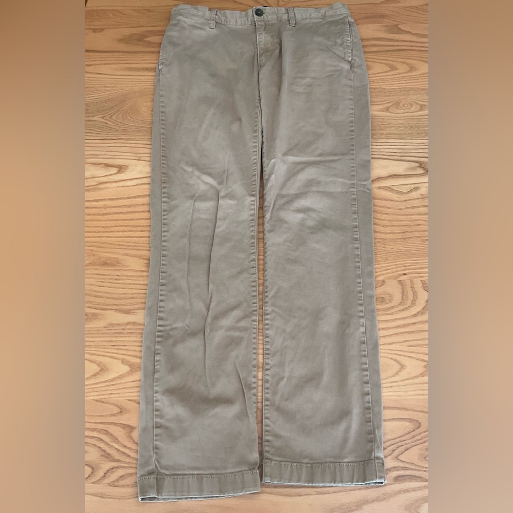 14th & Union Khaki Slim-Fit Pants